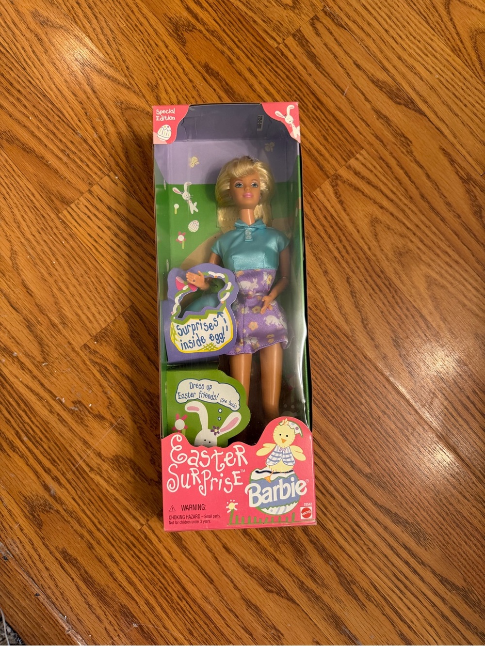 1998 Easter Surprise Barbie Special Edition doll made by Mattel (Model #20542)